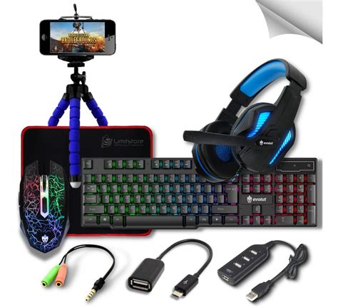 Kit Mobilador Completo Led Rgb Jogar Free Fire P Celular