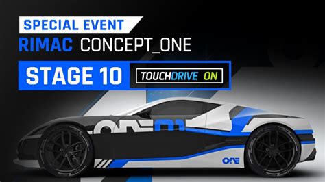 Asphalt Touchdrive Rimac Concept One Special Event Stage