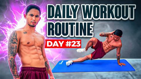 Complete 30 Minute Hiit Cardio Workout Daily Workout Day 23 No Equipment Youtube