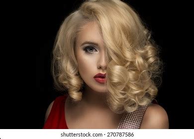 Sensual Beautiful Blonde Woman Posing Girl Stock Photo 270787586 Shutterstock