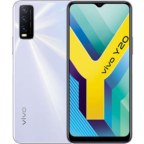 Etoren Unlocked Vivo Y20 Dual Sim 64GB White 4GB RAM Full