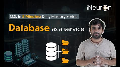 What Is A Database As A Service Dbaas Sql Tutorial Youtube