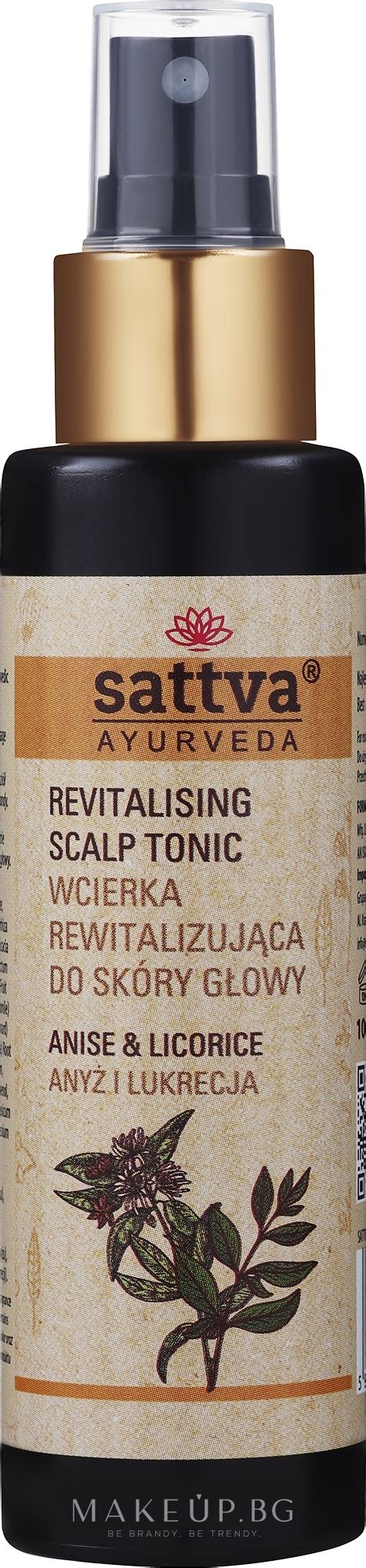 Sattva Ayurveda Anise And Licorice Revitalizing Scalp Tonic