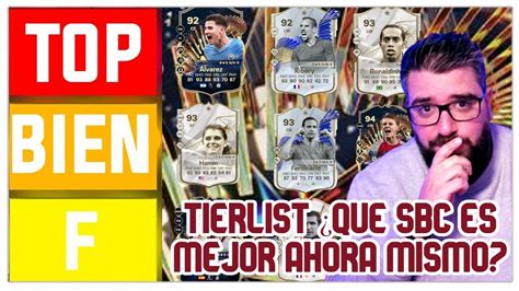 QUE SBC HACER AHORA MISMO DURANTE TOTS TIERLIST LOS MEJORES SBC PARA