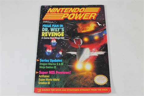 Nintendo Power Volume Mega Man In Dr Willy S Revenge