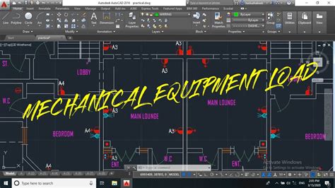 Autocad Mep Training Electrical Load Distribution Youtube