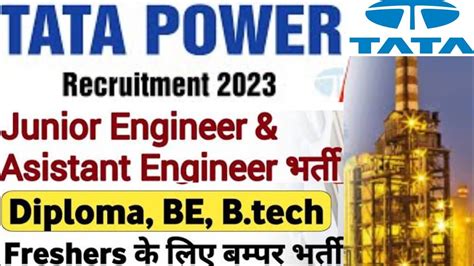 Tata Power Recruitment Post Tata Power Job Vacancy