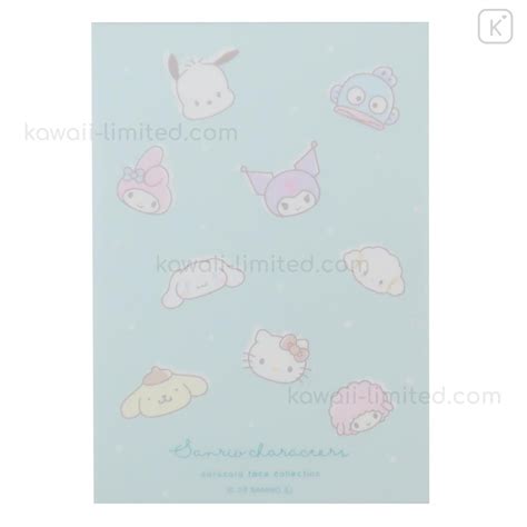 Japan Sanrio Mini Notepad Characters Mint Kawaii Limited