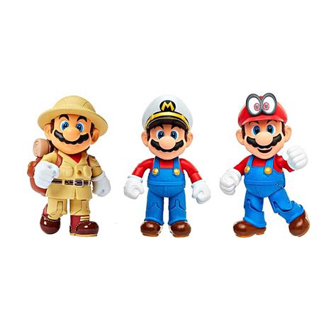 Ripley SUPER MARIO BROS 4 PULGADAS ODYSSEY MULTIPACK