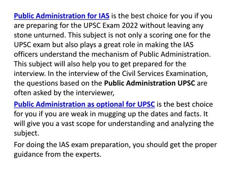 Ppt How To Prepare Public Administration For Ias Powerpoint