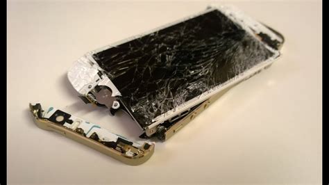 Iphone S Severe Physical Damage Youtube