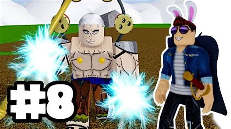 Defeating The Thunder God Blox Fruits Part 8 Youtube