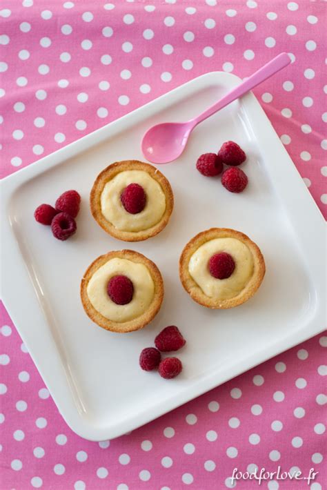 Tartelettes Aux Amandes Gel E De Framboises Et Cr Me P Tissi Re Ultra