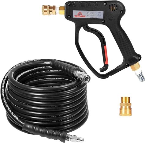 Amazon YAMATIC 5000 PSI Pressure Washer Trigger Gun And Hose Kit