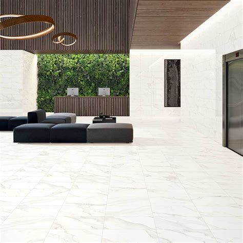 Calcatta Gold Marble Look Ceramic Wall Tile