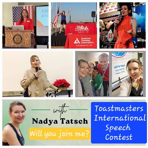 Will You Join Me In Toastmasters International Speech Contest