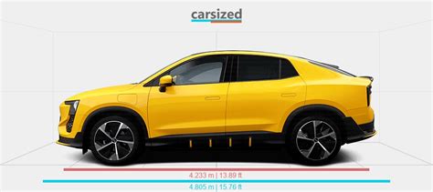 Dimensions Aiways U6 2021 Present Vs Volvo EX30 2023 Present