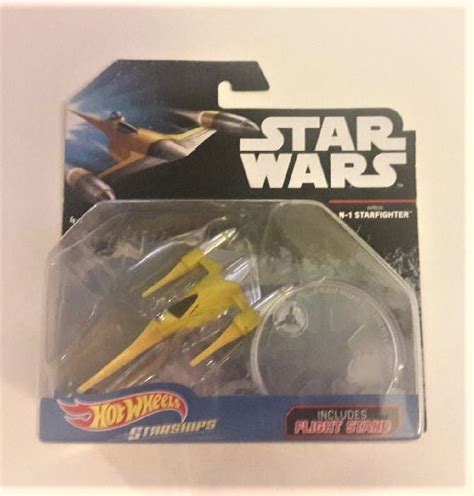 Star Wars Hot Wheels Starships Naboo N Starfighter Aircraft Spacecraft