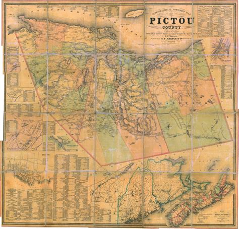 Pictou County Maps Pictou County