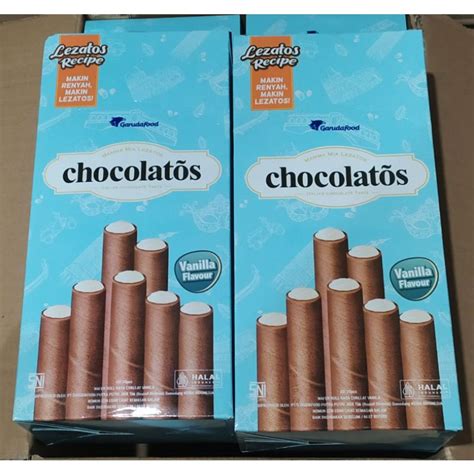 Jual Chocolatos Vanilla Flavour Isi 20 Pcs 14gr Shopee Indonesia