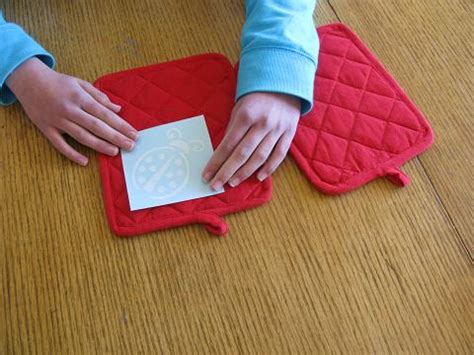 Miss Abigail S Hope Chest Stenciling Tutorial Ladybug Hot Pads