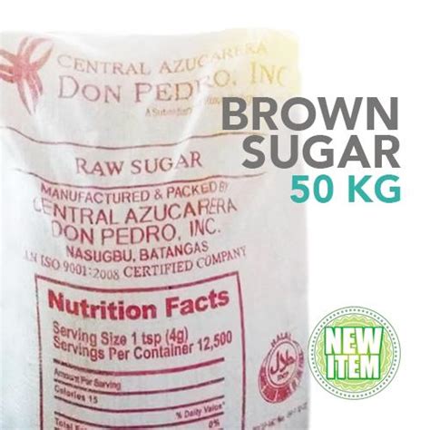 Brown Sugar 50 Kg Negosyonow
