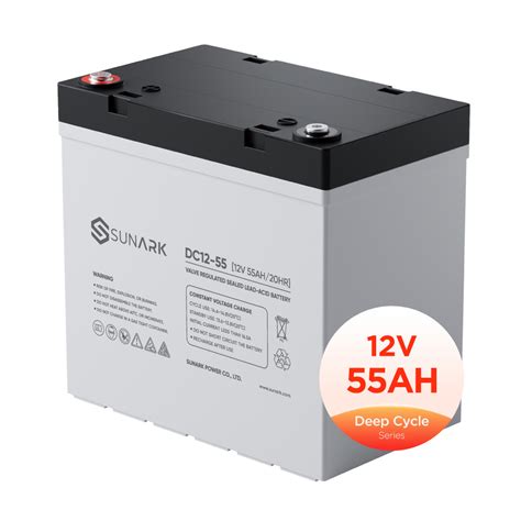 Years Warranty Sunark Lead Acid Battery Rechargeable Lead Acid V