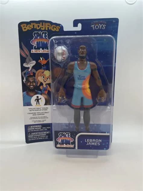 Figurine Articul E Bendyfigs Space Jam A Neuve Legacy Lebron James