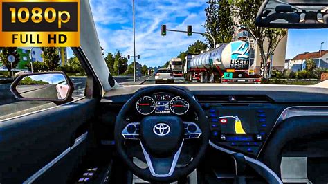 Euro Truck Simulator Toyota Camry Xse Steering Wheel Youtube