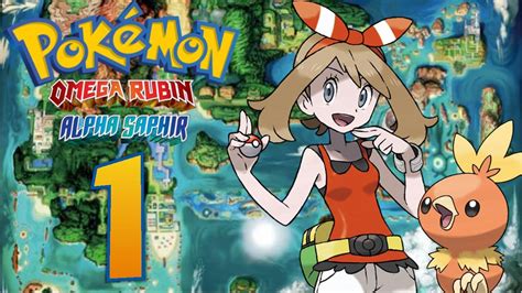 Lets Play Pokemon Omega Rubin Alpha Saphir German Part Hoenn Im