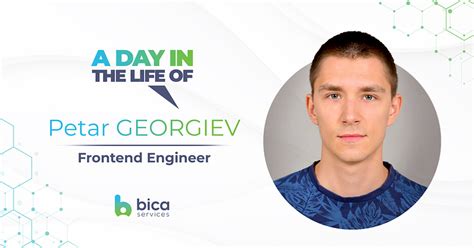 A day in the life of a Frontend Engineer: Petar Georgiev on developing ...
