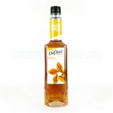 Davinci French Vanilla Syrup 750ml Hương Vani