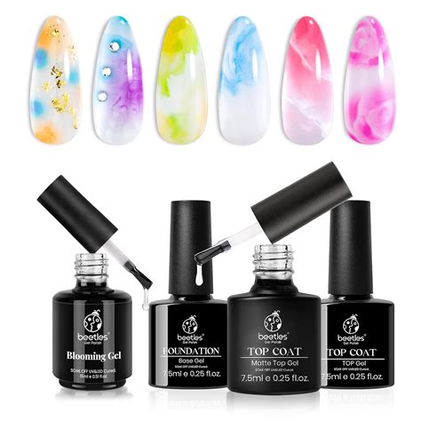 Amazon Beetles Nail Blooming Gel 15ml Clear Uv Led Blossom Gel