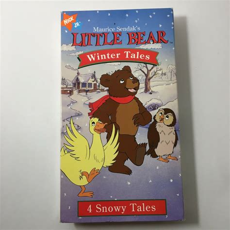 Mavin | LITTLE BEAR WINTER TALES VHS Video Tape Maurice Sendak 1997 ...