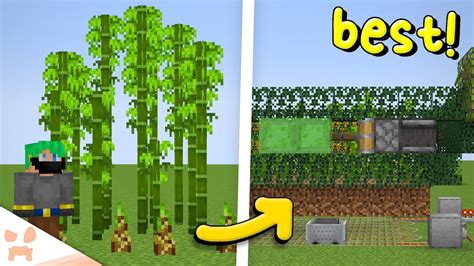 3 Must Have Minecraft 1 21 Bamboo Farms Youtube