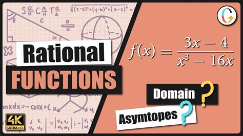 How To Find The Domain Vertical Asymptote And Horizontal Asymptote Of