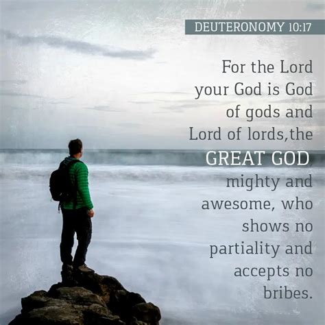 Deuteronomy 10:17 | KCIS 630