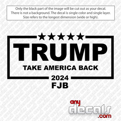 Trump 2024 Make America Great Again Decal Sticker