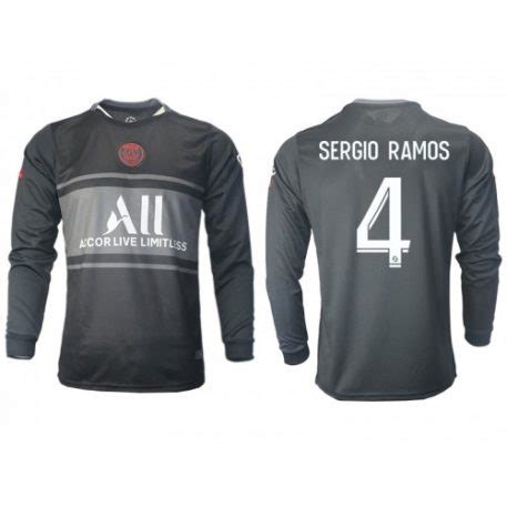 Echipament Fotbal Paris Saint Germain Sergio Ramos Tricou Treilea