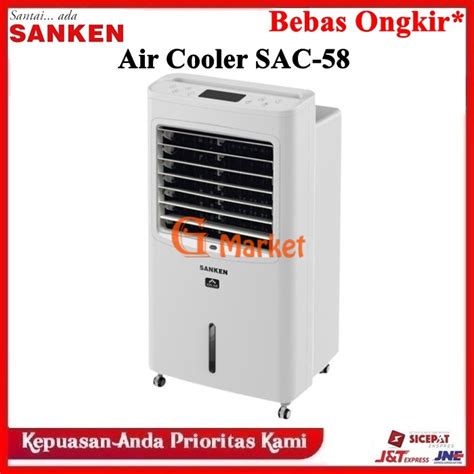 Jual Sanken Air Cooler Liter Sac Pendingin Ruangan Tower Fan