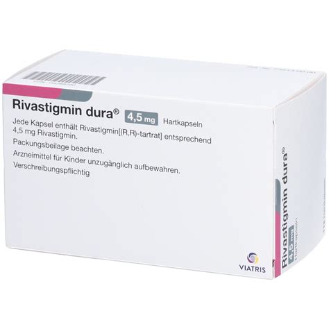 Rivastigmin Dura 45 Mg Hartkapseln 112 St Mit Dem E Rezept Kaufen