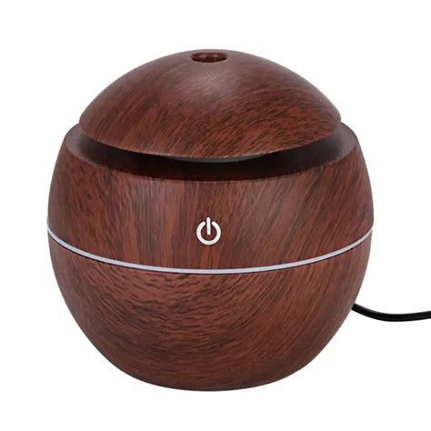 Ml Ultrasonic Humidifier Usb Aroma Diffuser Touch Control Mini Air