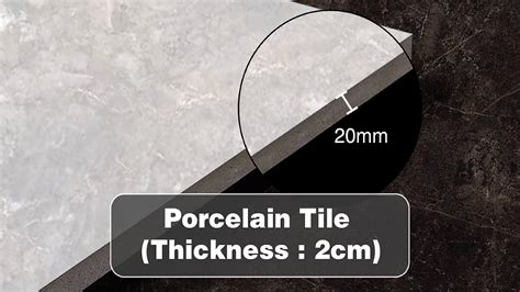 Iranian 20mm Thick Porcelain Tile Youtube