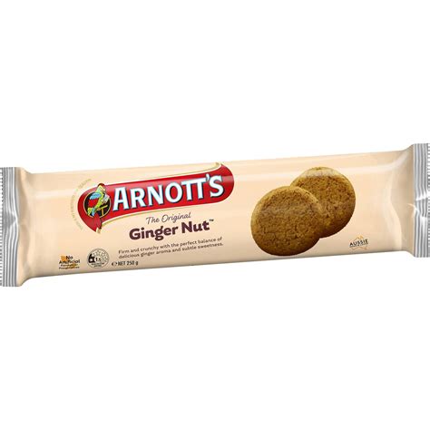 Arnott S Ginger Nut Plain Biscuits G Woolworths