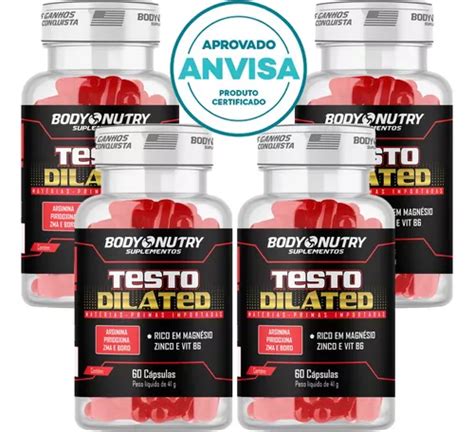 4x Suplemento De Arginina Boro Zma 60 Cáps Body Nutri Entrega