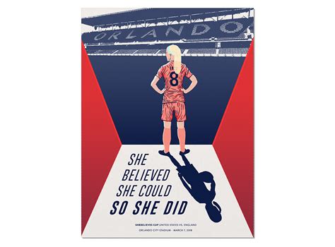 USWNT Match Day Poster on Behance