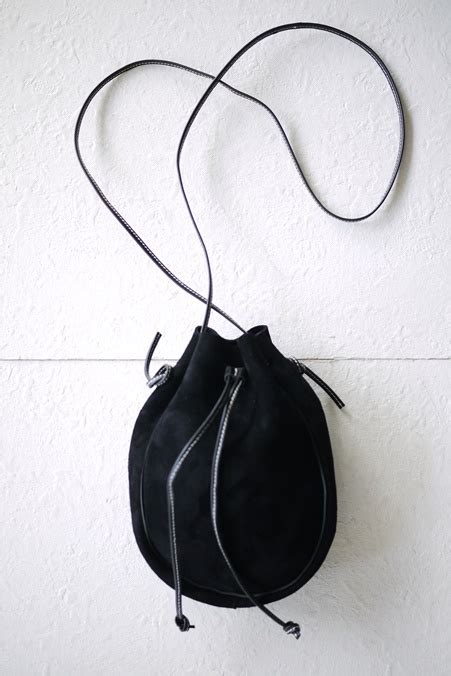 Arts Crafts Kudu Naked Medicine Bag Black