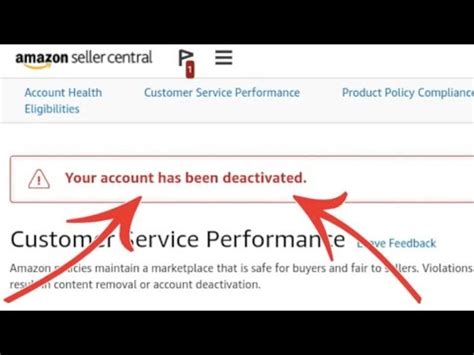 Your Account Has Been Deactivated How To Reactivate Amazon Seller