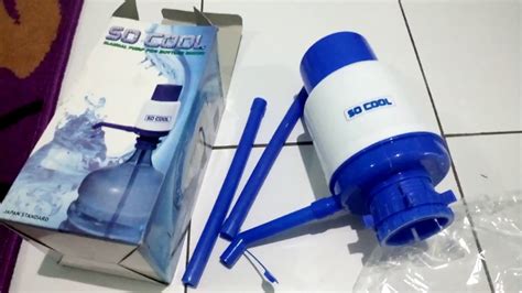 Unboxing Manual Pump For Bottle Water Untuk Pompa Galon Youtube