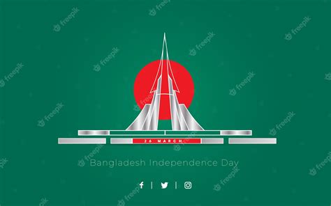 Premium Vector Bangladesh Independence Day 26 March